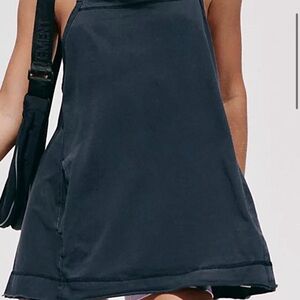 NWT Black Free People Movement Square Up Tank Top